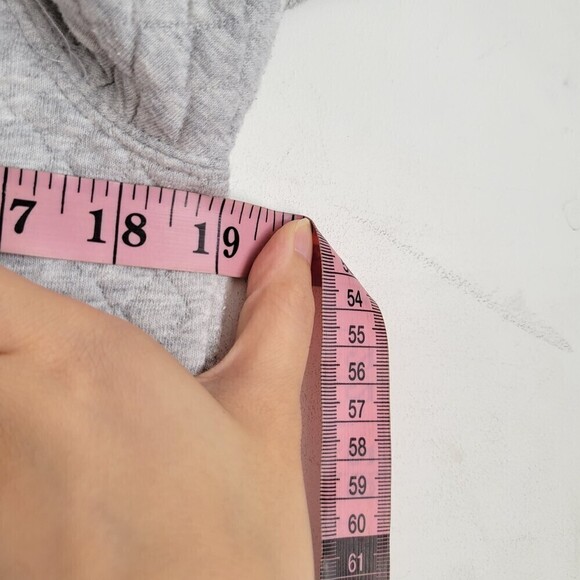 Brooks Brothers Heather Gray Cotton Full Zip Long Sleeve Sweater Jacket Sz Small - Picture 8 of 12